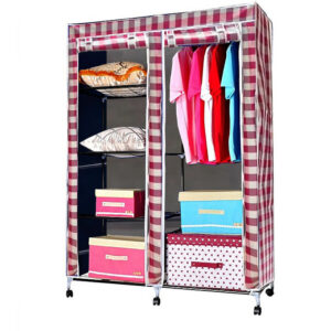 armoire-tissu-tunisie-rouge