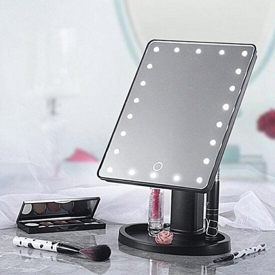 Décoration:Miroir lumineux de maquillage 16 LED