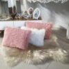 coussin-décoratif-salon tunisie-coussin-fourrure-pas-cher