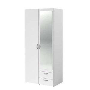 armoire-chambre-tunisie-2-portes-2-tiroirs-1-miroir-pas-cher-blanc