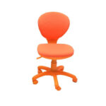 chaise-bureau-enfant-design-moderne-meuble-bureau-couleur-ornage