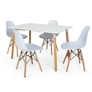ensemble-table-4-chaises-scandinave-blanc-tunisie-salle-a-manger