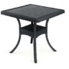 table-jardin-sotufab-noir